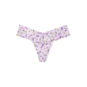 Трусики Lacie Lace-Up Purple Blossom Thong Panty