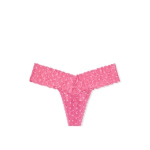 Трусики стринги Lacie Lace-Up Pink Dot Thong Panty