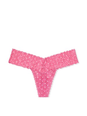 Трусики стринги Lacie Lace-Up Pink Dot Thong Panty