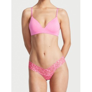 Трусики стринги Lacie Lace-Up Pink Dot Thong Panty