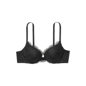 Бюст Dream Angels Lace Push Up Bra Black Lace