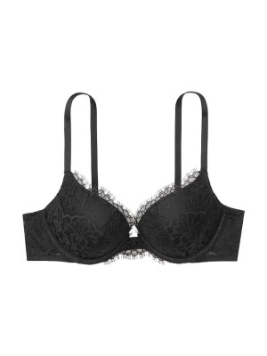 Бюст Dream Angels Lace Push Up Bra Black Lace