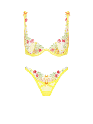 Комплект VS For LOVE & LEMONS Mirabelle Underwire Bra Set