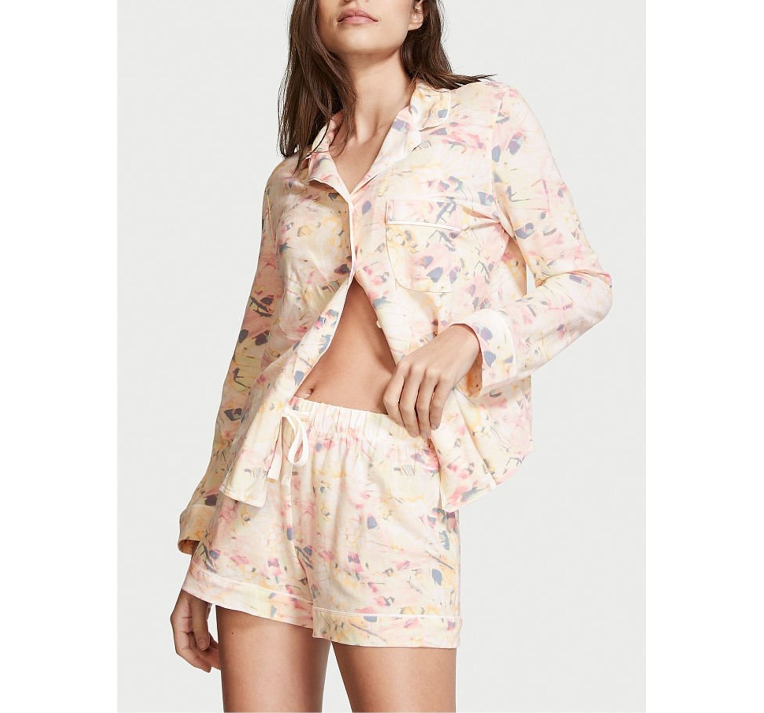 Пижама Modal Short Long Sleeve Pajama