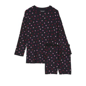 Пижама Black Modal Pajama set Hearts print