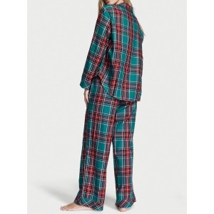 Піжама мFlannel Long Pj set Bright tartan plaid