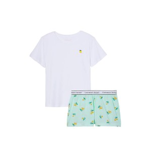 Пижама Tee-jama Cotton Short PJ Set Lemon print