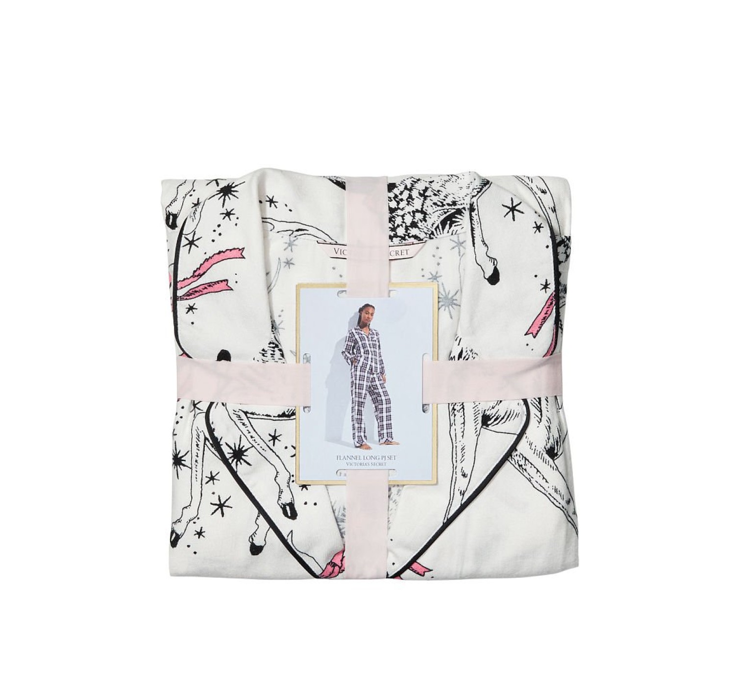 Пижама Flannel Long Pj set White Deer