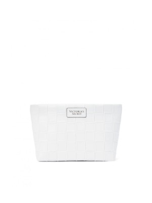 Косметичка Woven White Pouch Victoria's Secret
