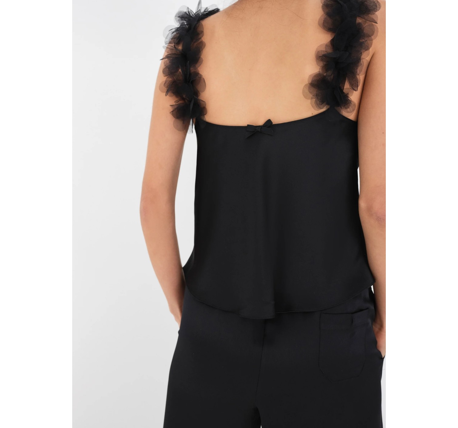 Пижама FOR LOVE & LEMONS Floral Trim Cami Long PJ Set