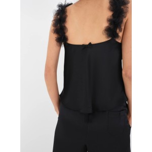 Пижама FOR LOVE & LEMONS Floral Trim Cami Long PJ Set