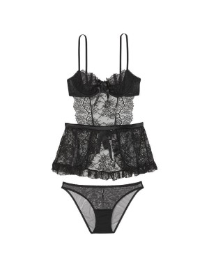 Пеньюар Victoria’s Secret Very Sexy Wicked Babydoll Black