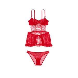 Пеньюар Very Sexy Wicked Sheer Babydoll Lipstick