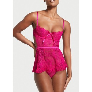 Пеньюар Victoria Secret Viry Sexy Wicked Babydoll Fucsia
