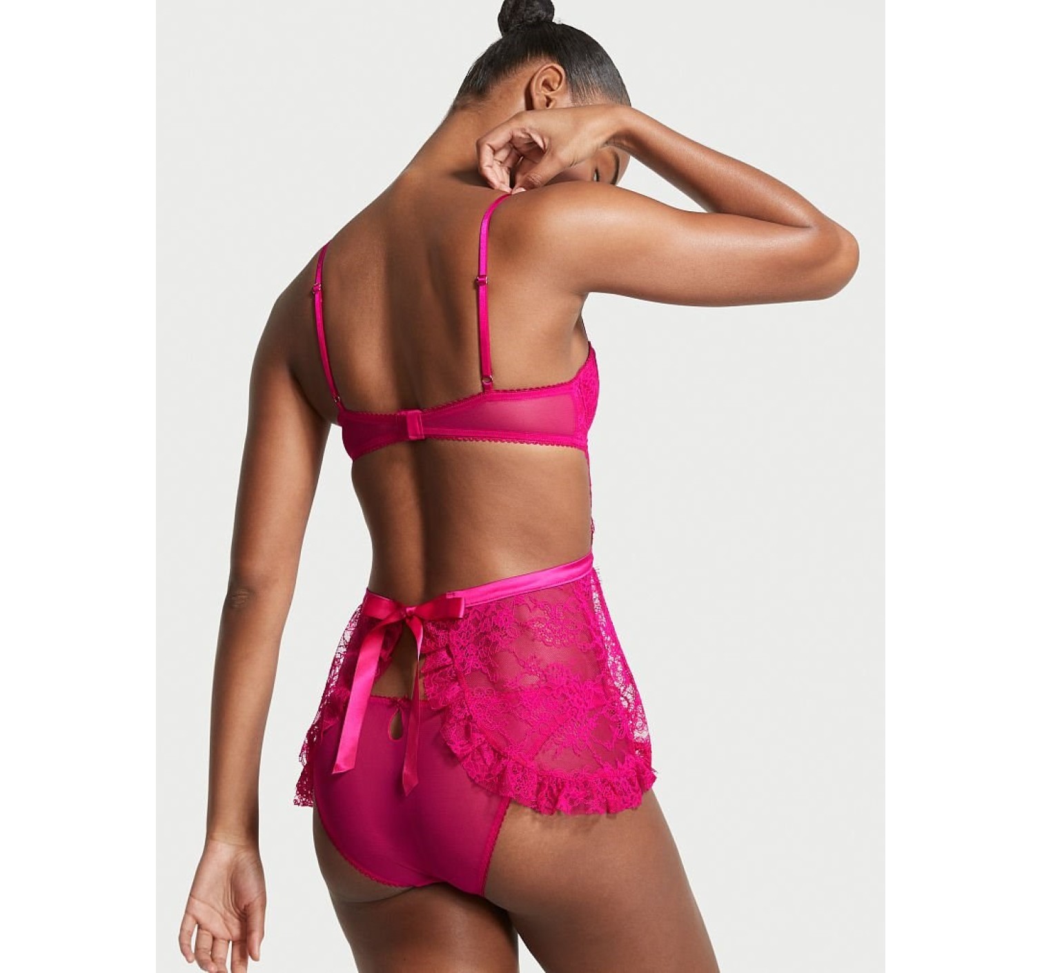 Пеньюар Victoria Secret Viry Sexy Wicked Babydoll Fucsia