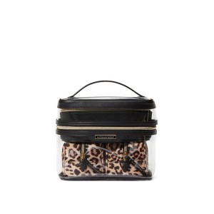 Набор косметичек 4-in-1 Train Case Luxe Leopard