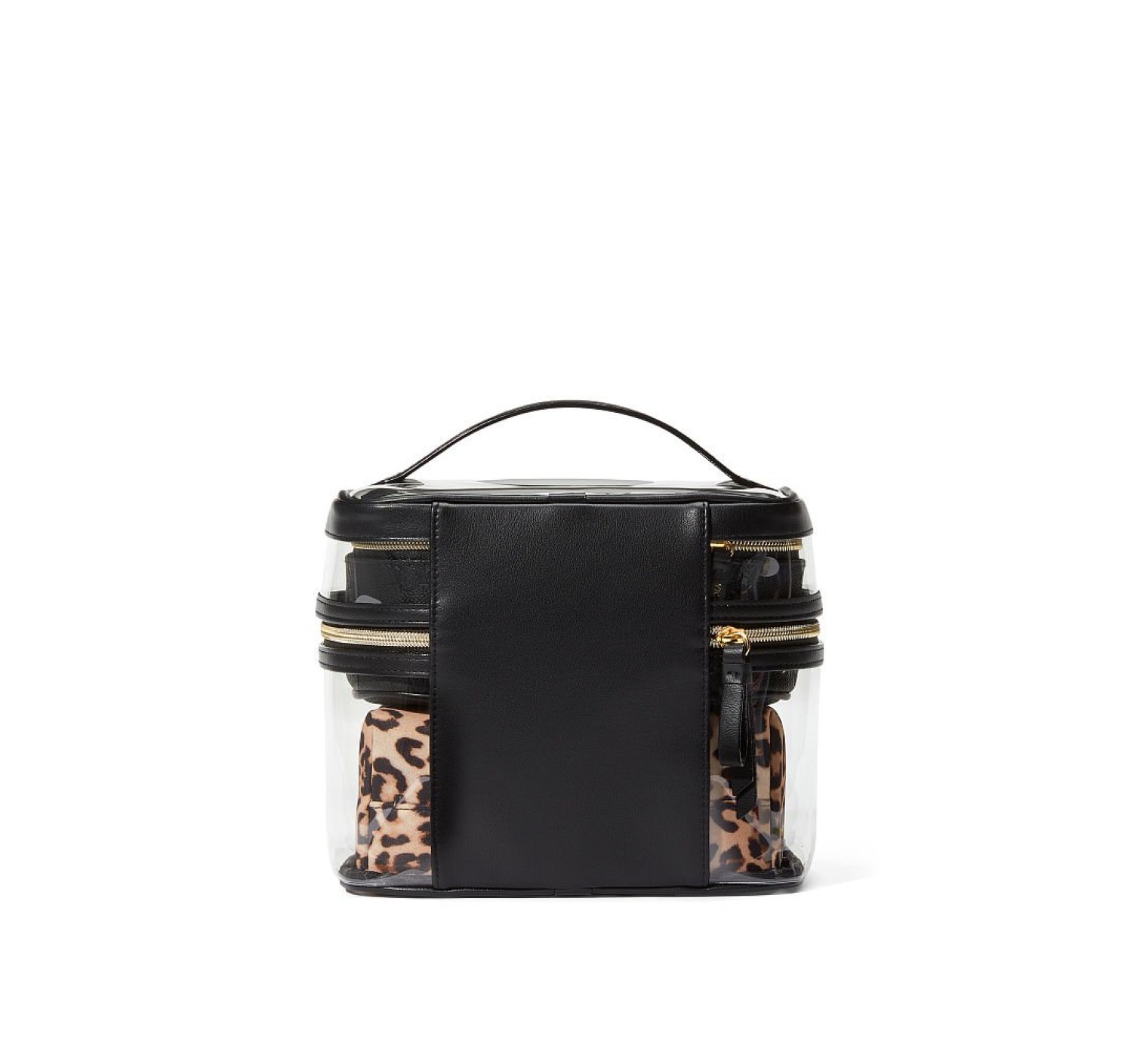 Набор косметичек 4-in-1 Train Case Luxe Leopard