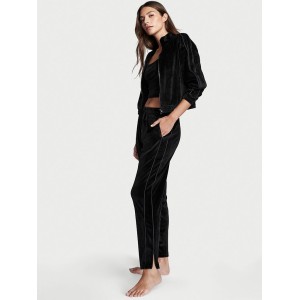 Велюровий спортивний костюм Вікторія Сікрет Ribbed Velour 3-Piece Tracksuit Set
