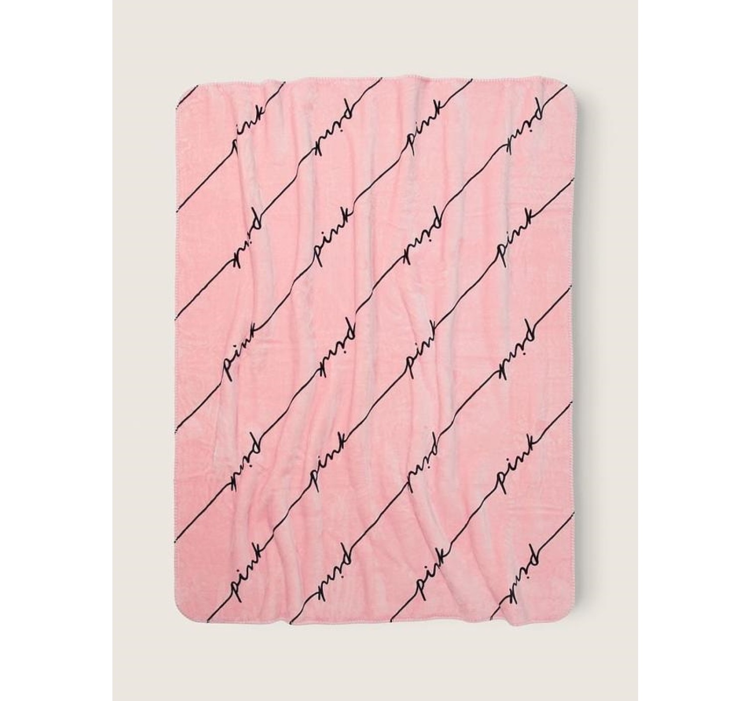 Плед Plush Fleece Blanket Logo PINK