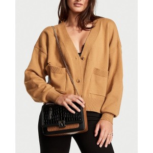 Кросс-боди Виктория Сикрет Medium Shoulder Bag Croc Colorblock