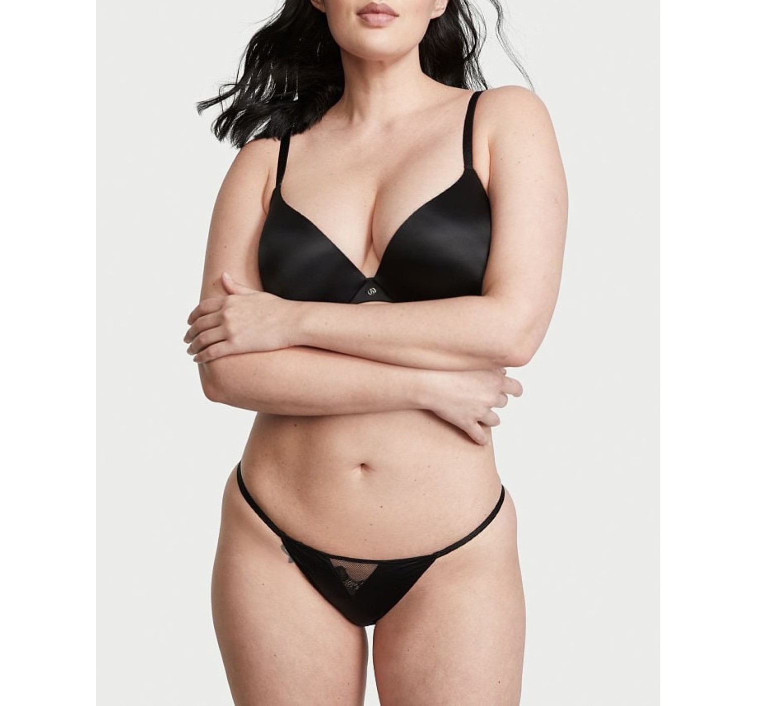 Комплект білизни Victoria Secret Very Sexy Black Lace bustier