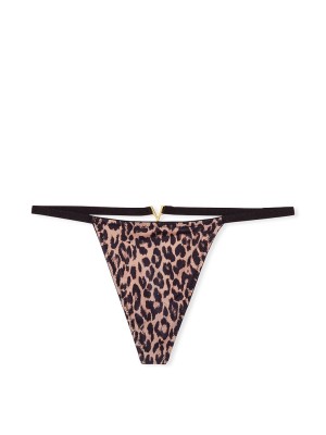 Трусики  стринги V-Hardware V-String Panty Leopard