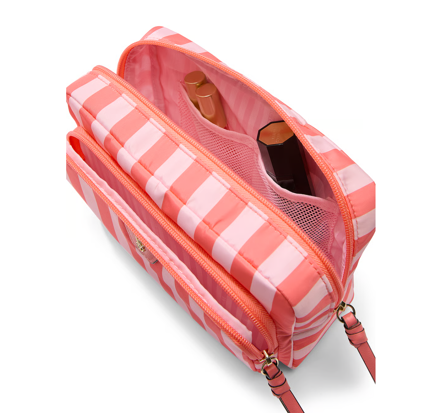 Косметичка Travel Makeup Pouch Orange Stripe