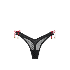 Трусики Jingle Bells Mesh Thong Panty