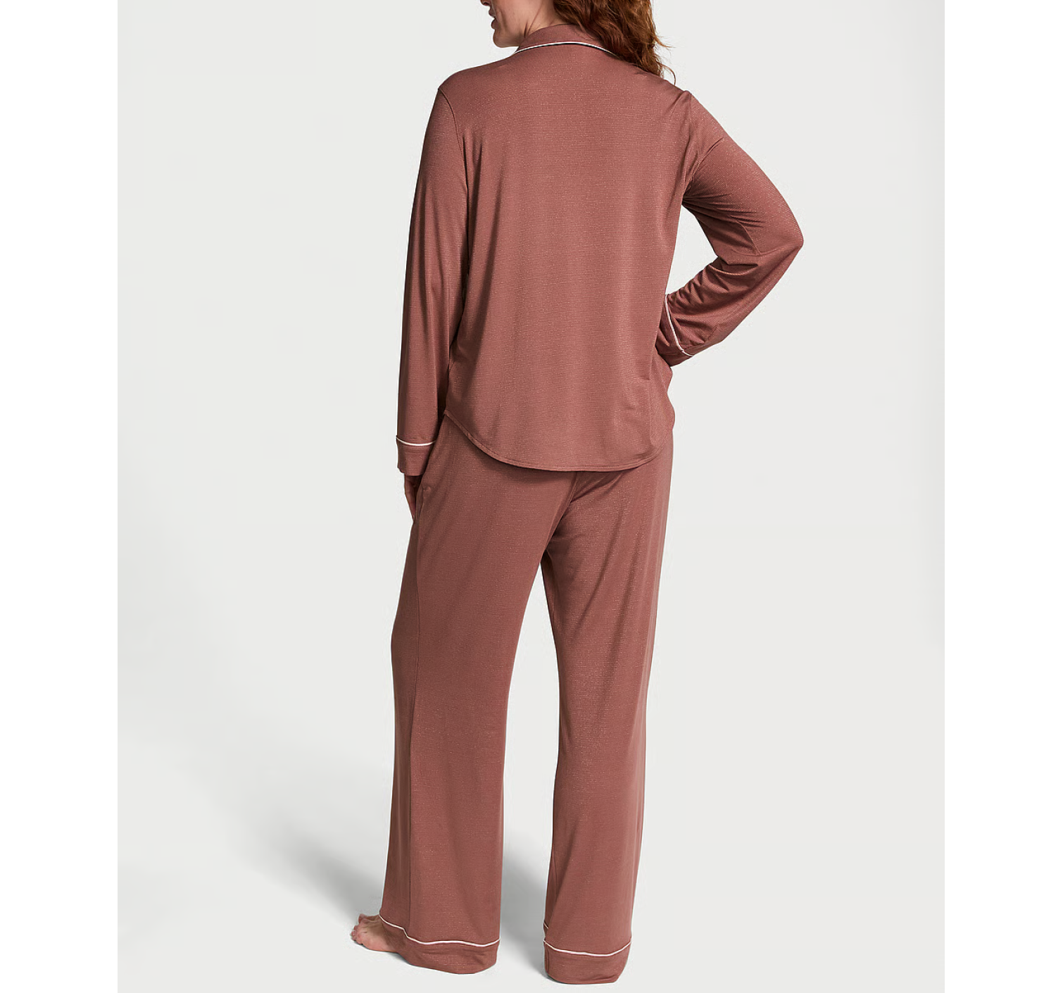 Пижама Modal Long Pajama Set Vintage Rose