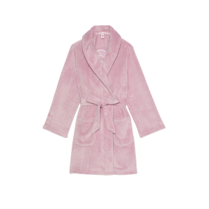 Плюшевый халат Short Cozy Robe Violet Pearl