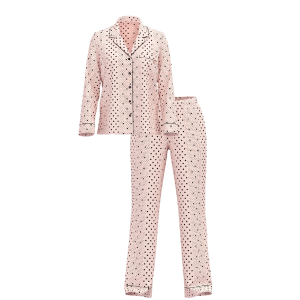 Піжама Modal Soft Long Pajama Set Pink Dot