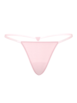 Трусики Scattered Shine Strap V-String Panty Pink