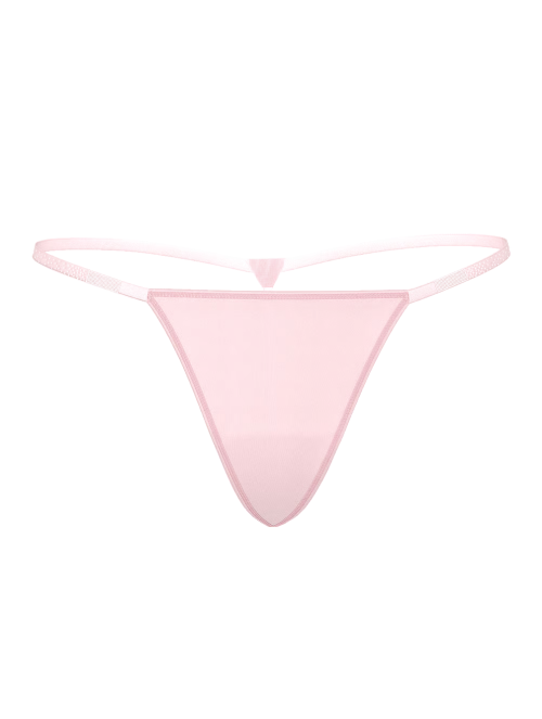 Трусики Scattered Shine Strap V-String Panty Pink