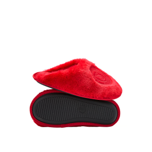 Домашні капці Closed-Toe Faux Fur Slippers Lipstick
