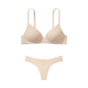 Комплект белья Body by Victoria Lightly Lined Demi Flexfactor Nude Bra set
