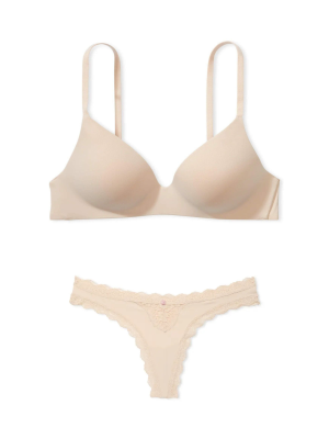 Комплект белья Body by Victoria Lightly Lined Demi Flexfactor Nude Bra set