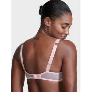Комплект белья Victoria’s Secret Embellished Strap Bombshell Push-up Purest Pink