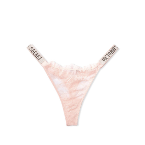 Комплект белья Victoria’s Secret Embellished Strap Bombshell Push-up Purest Pink