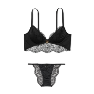 Комплект білизни Victoria Secret Very Sexy Black Lace bustier
