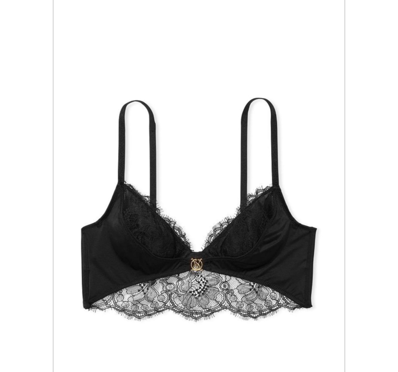 Комплект білизни Victoria Secret Very Sexy Black Lace bustier