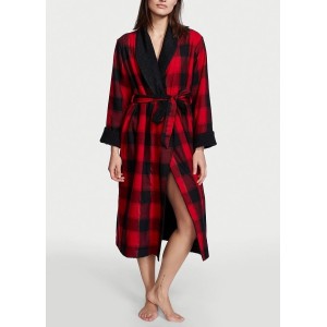 Халат Reversible Flanel Cozy Fleece Long Robe