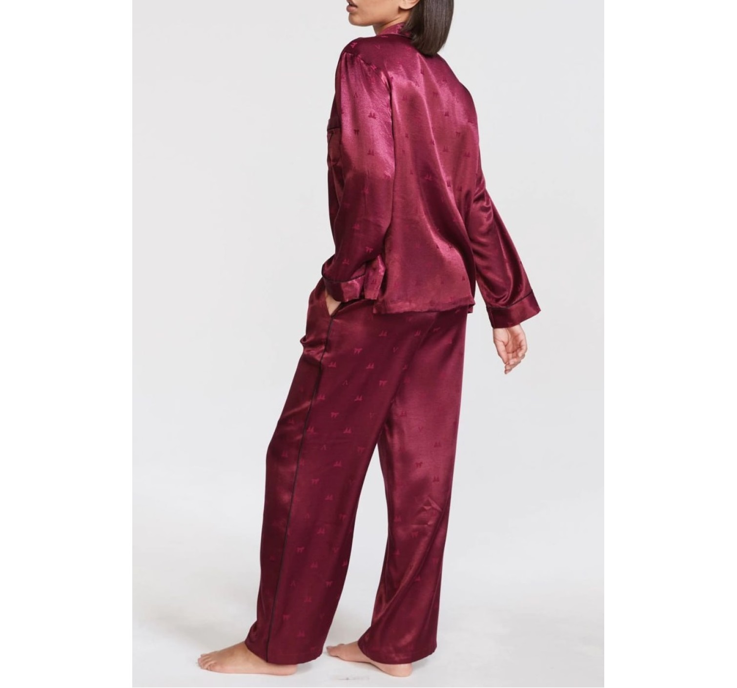 Сатинова піжама VS Satin Long Pj Set Kir