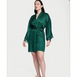 Сатиновый халат Виктория Сикрет Flounce Satin Robe