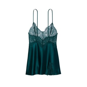 Пеньюар Very Sexy Deep Green Lace Plunge Slip Victoria’s Secret