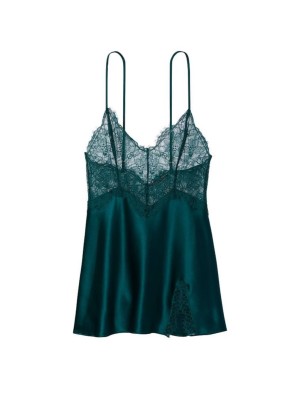Пеньюар Very Sexy Deep Green Lace Plunge Slip Victoria's Secret
