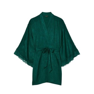 Сатиновый халат Виктория Сикрет Flounce Satin Robe