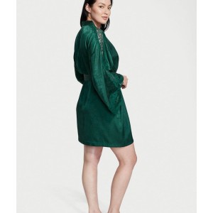 Сатиновый халат Виктория Сикрет Flounce Satin Robe
