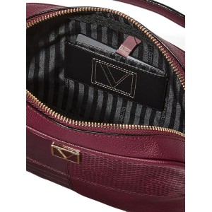 Сумка The Victoria Top-Zip Crossbody Bordeaux Patchwork