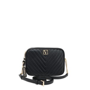 Сумка Виктория Сикрет The Victoria Top Zip crossbody Black Lily