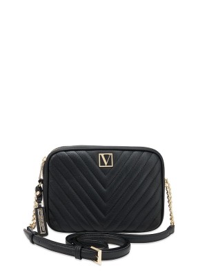 Сумка Виктория Сикрет The Victoria Top Zip crossbody Black Lily